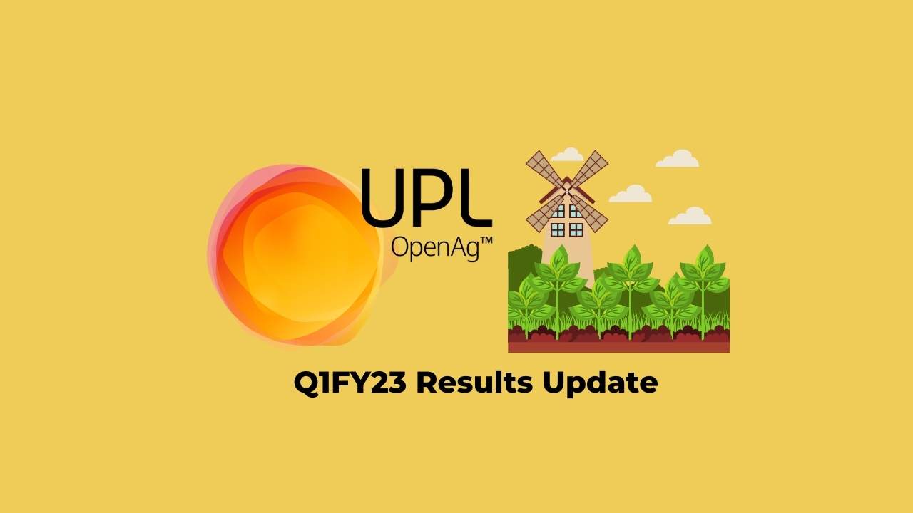 UPL Ltd Q1 Results FY2023, Net profit at Rs. 877 crores