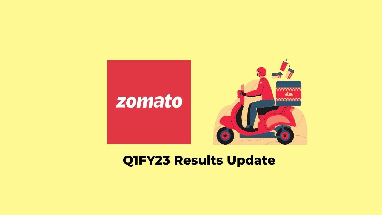 Zomato Q1 Results FY2023, Net loss at Rs. 185.7 crores