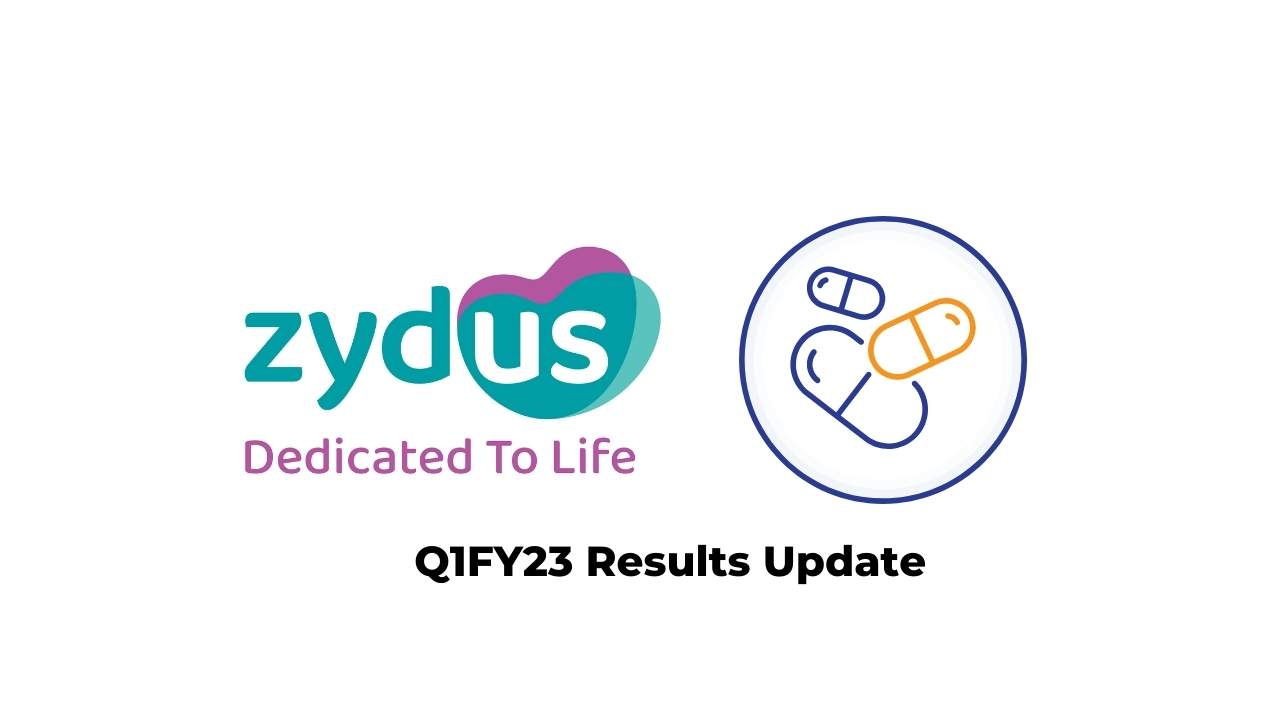 Zydus Lifesciences Q1 Results FY2023