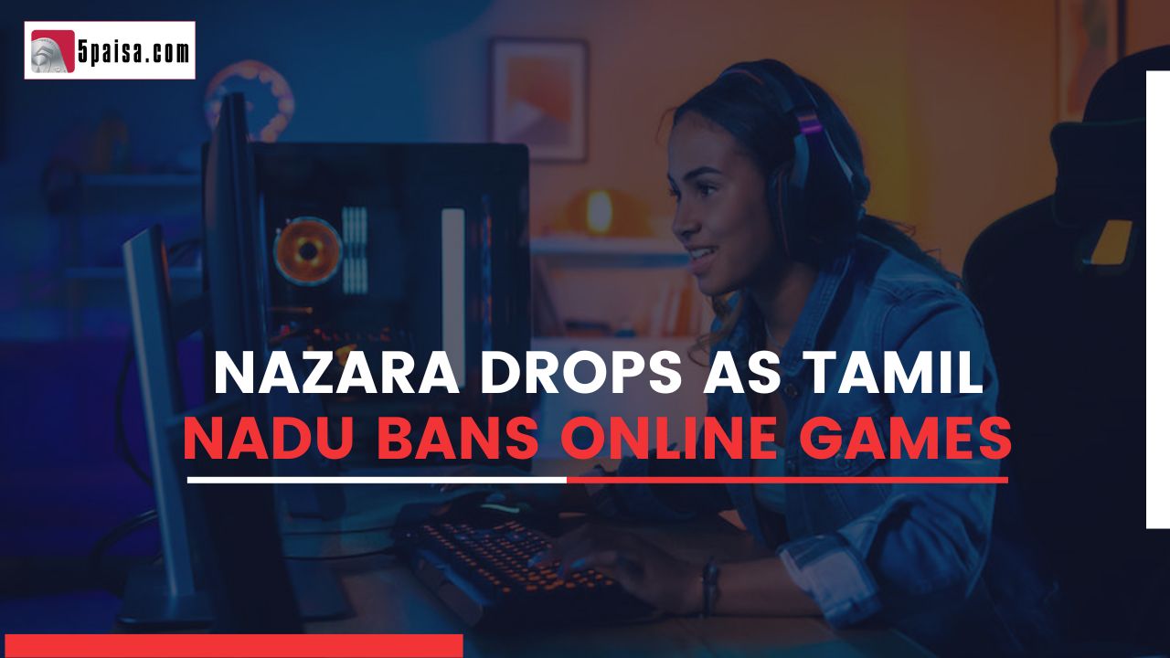 Nazara drops as Tamil Nadu bans online games
