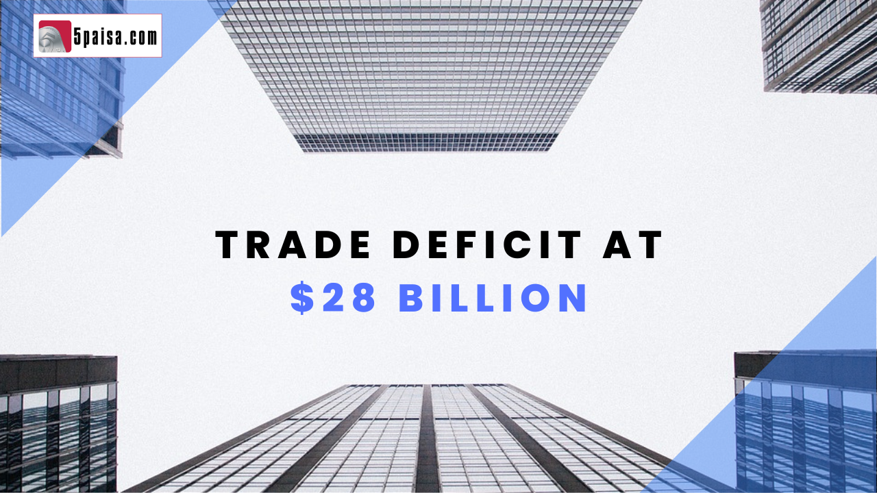 Trade deficit at $28 billion