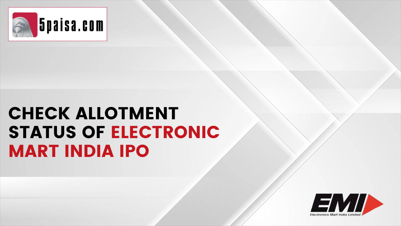 Allotment status of Electronic Mart India IPO