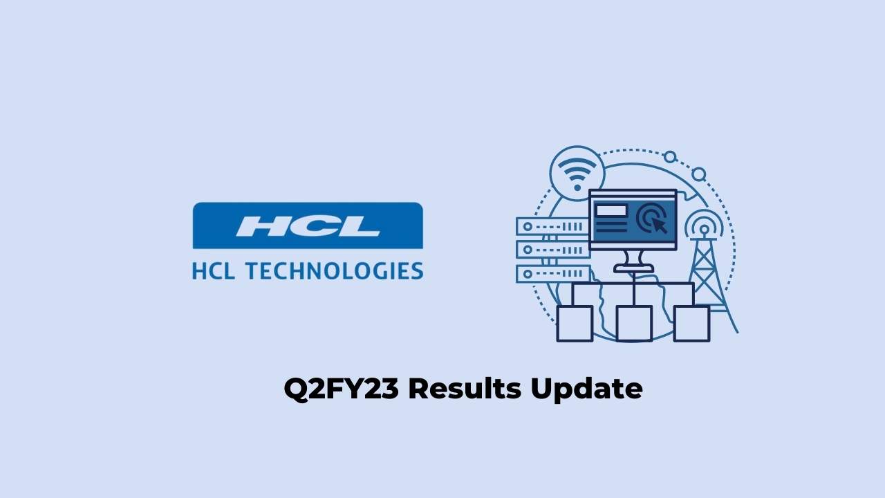 HCL Technologies Q2 Results FY2023, Revenue up by 19.5% 