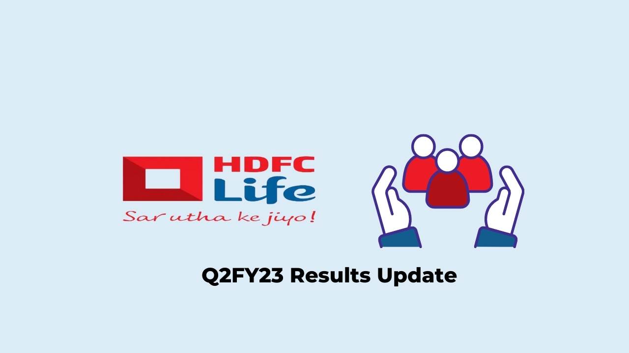 HDFC Life Q2 Results FY2023, Net Profit at Rs. 326.24 crores