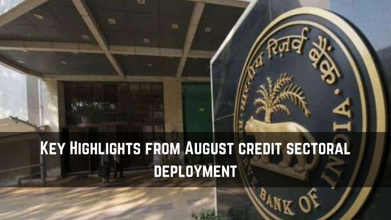 August credit sectoral deployment | 5paisa