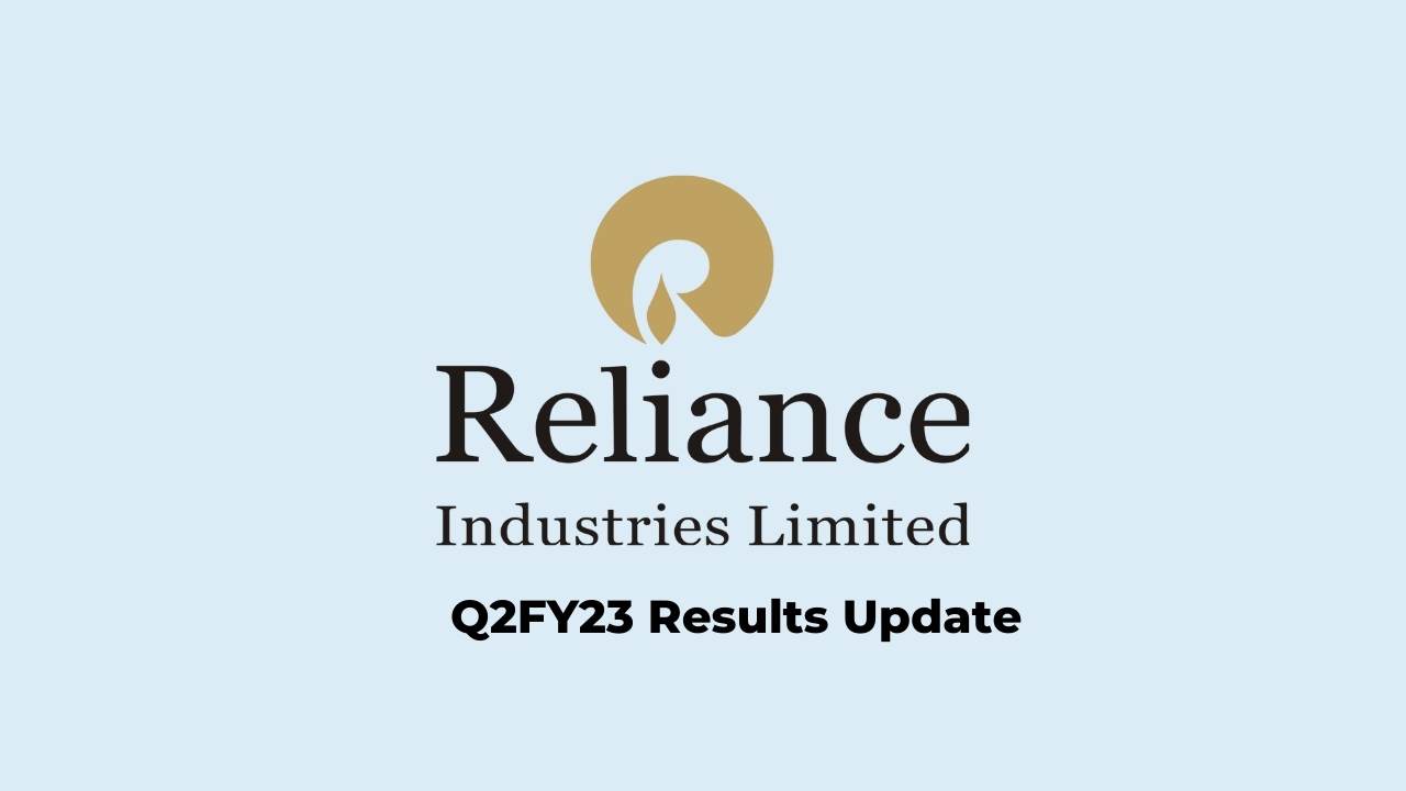 Reliance Industries Ltd Q2 Results FY2023