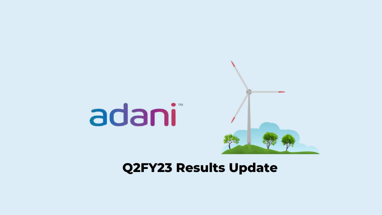 Adani Green Energy Q2 Results FY2023, Cash profit at Rs. 1281 crores