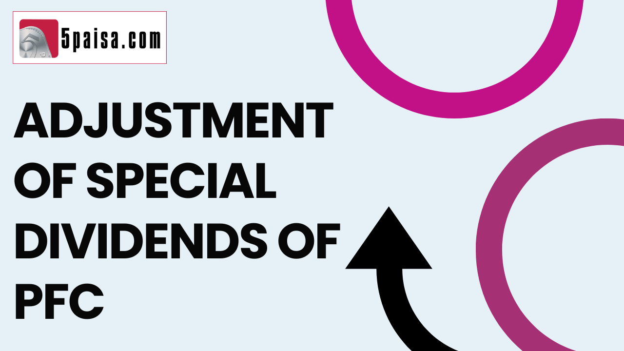  PFC: Adjustment of special dividends