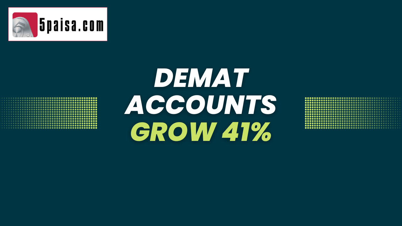 Demat accounts grow 41%