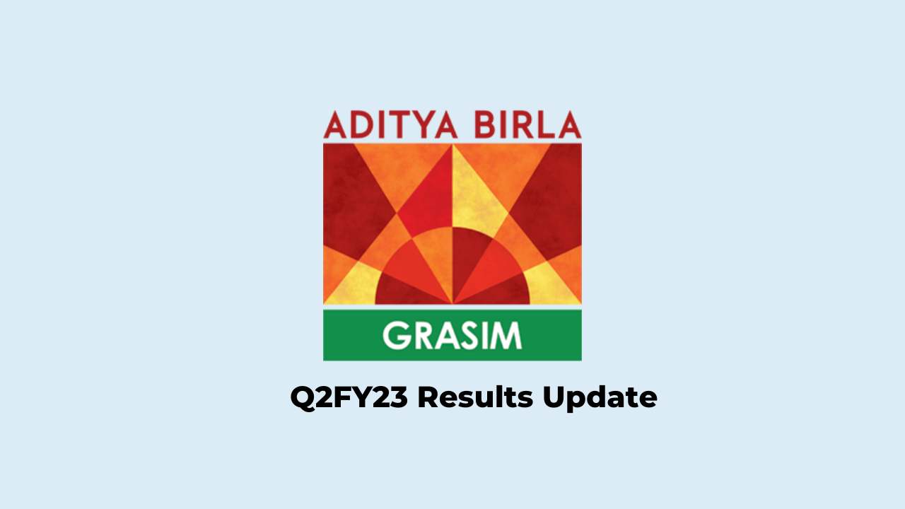 Grasim Industries Q2 Results FY2023, Net profit at Rs.1097 crores