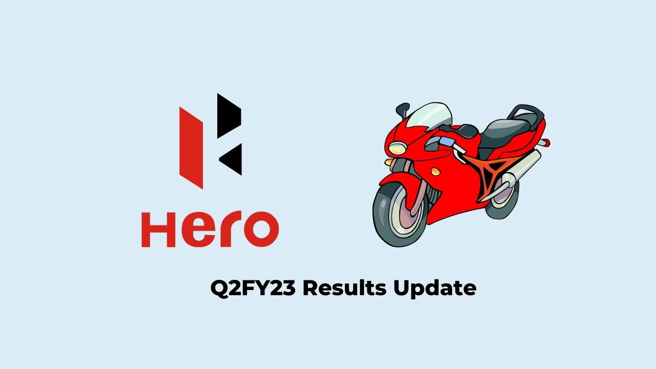 Hero MotoCorp Q2 Results FY2023, PAT at Rs. 716 crores