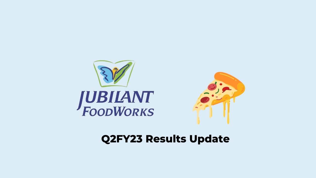 Jubilant Foodworks Q2 Results FY2023, PAT at Rs. 1192 million