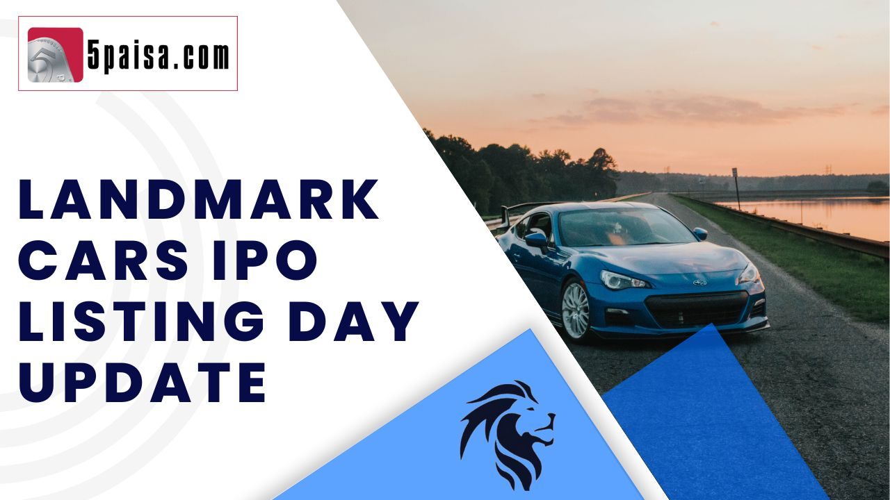 Landmark Cars IPO lists at discount of 6.92% and dips further