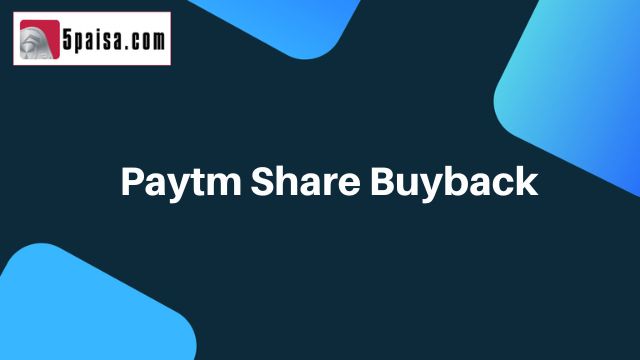 Paytm share buyback 