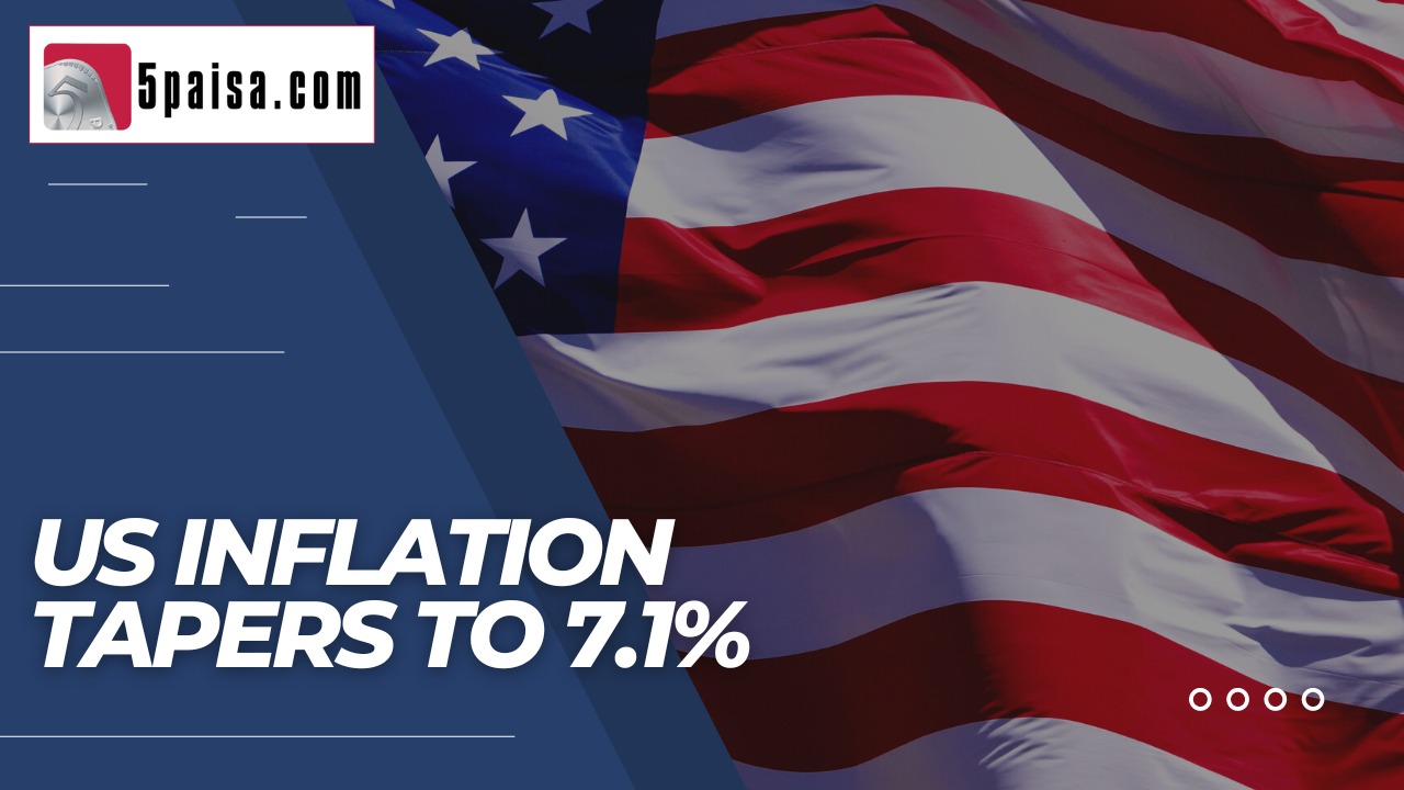 US inflation tapers to 7.1%