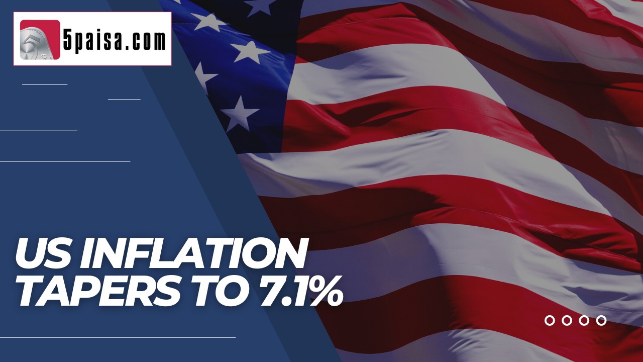 US inflation tapers to 7.1% US inflation tapers to 7.1%