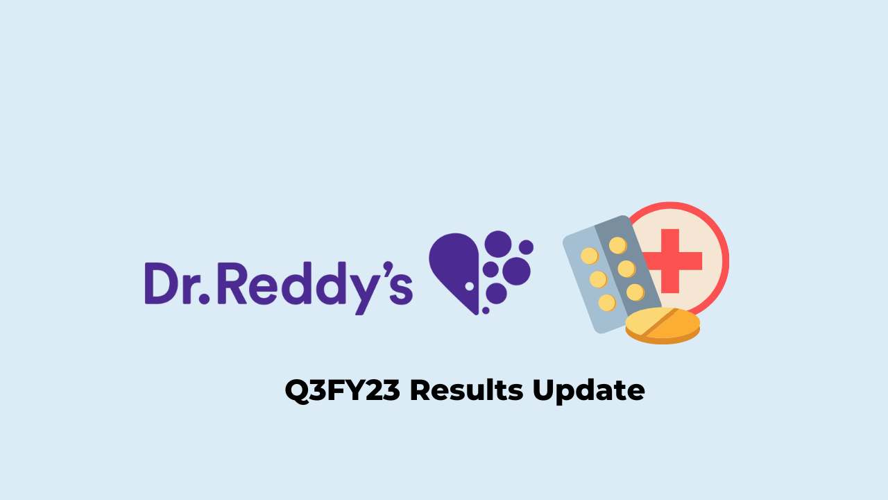 Dr. Reddy’s Laboratories Q3 Results FY2023, PAT at Rs. 12471 million 