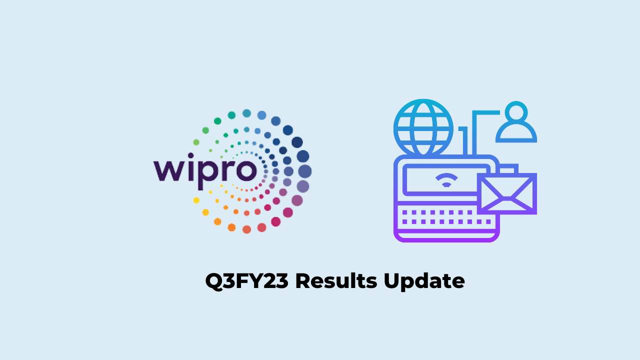 Wipro Q3 Results FY2023, Net Profit at Rs. 30.65 billion 