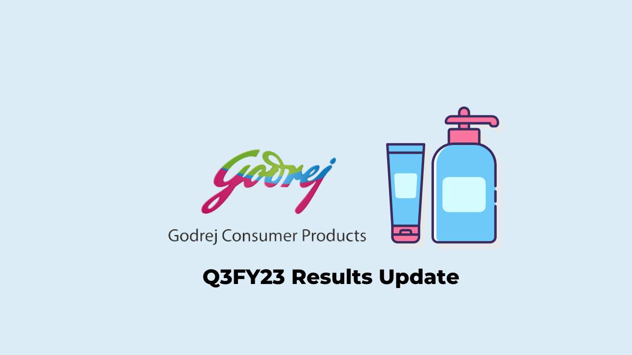 Godrej Consumer Products Q3 Results FY2023, PAT at Rs. 546.34 crores 