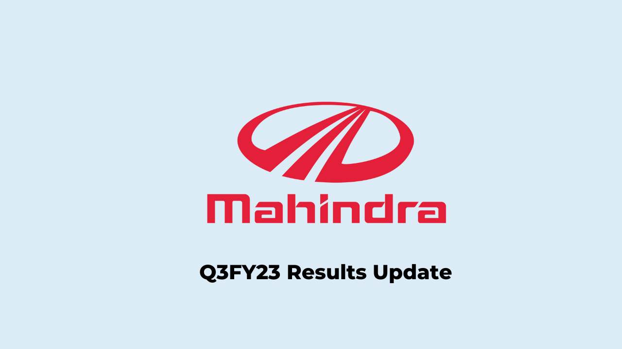 Mahindra & Mahindra Q3 Results FY2023