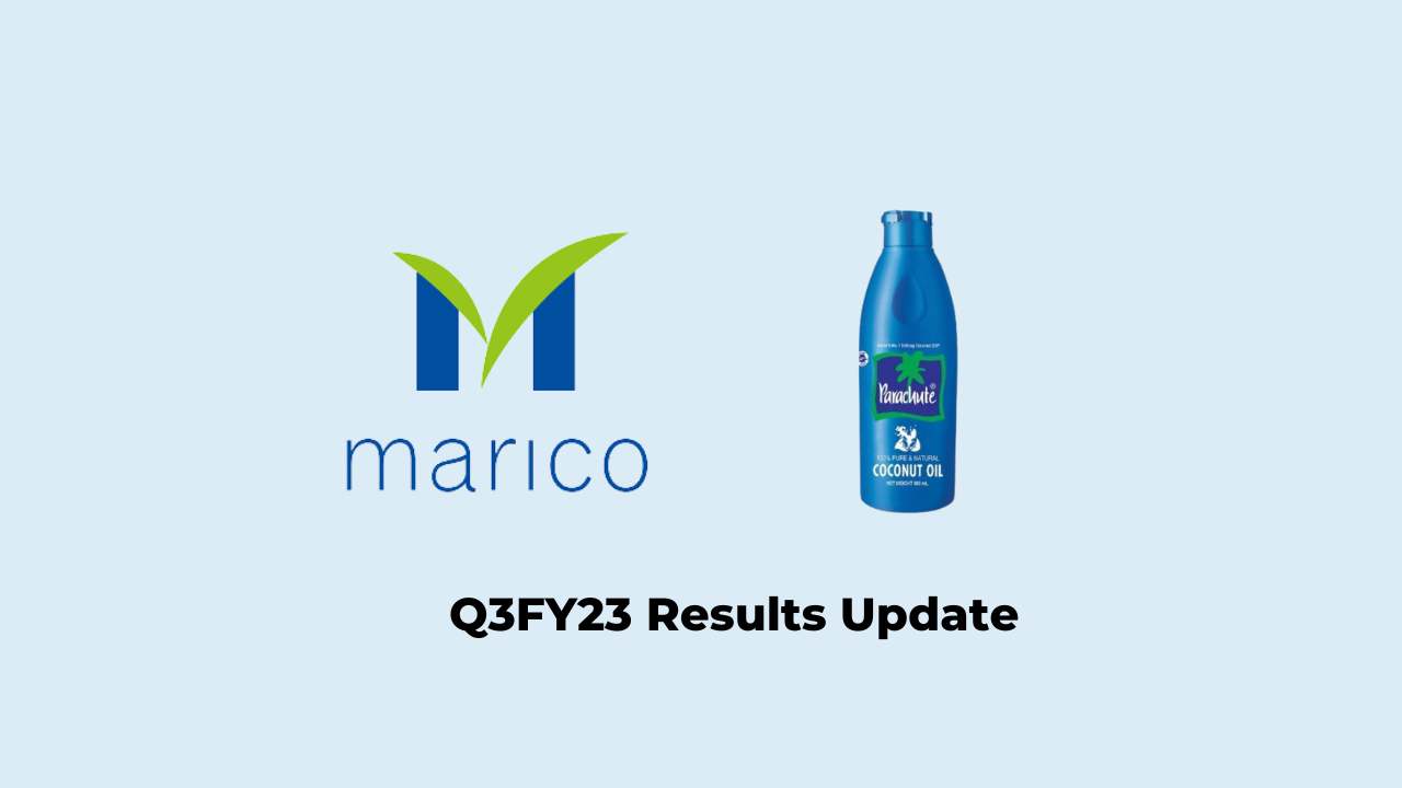 Marico Q3 Results FY2023, PAT at Rs. 328 crores