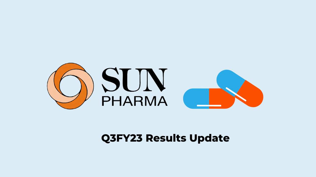  Sun Pharma Q3 Results FY2023, PAT at Rs. 21660 million