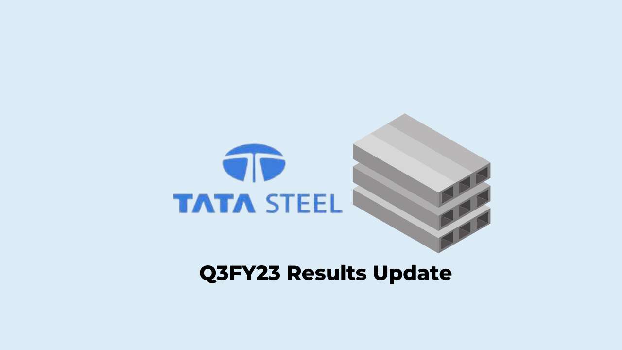 Tata Steel Q3 Results FY2023, Net loss at Rs. 2501.95 crores 