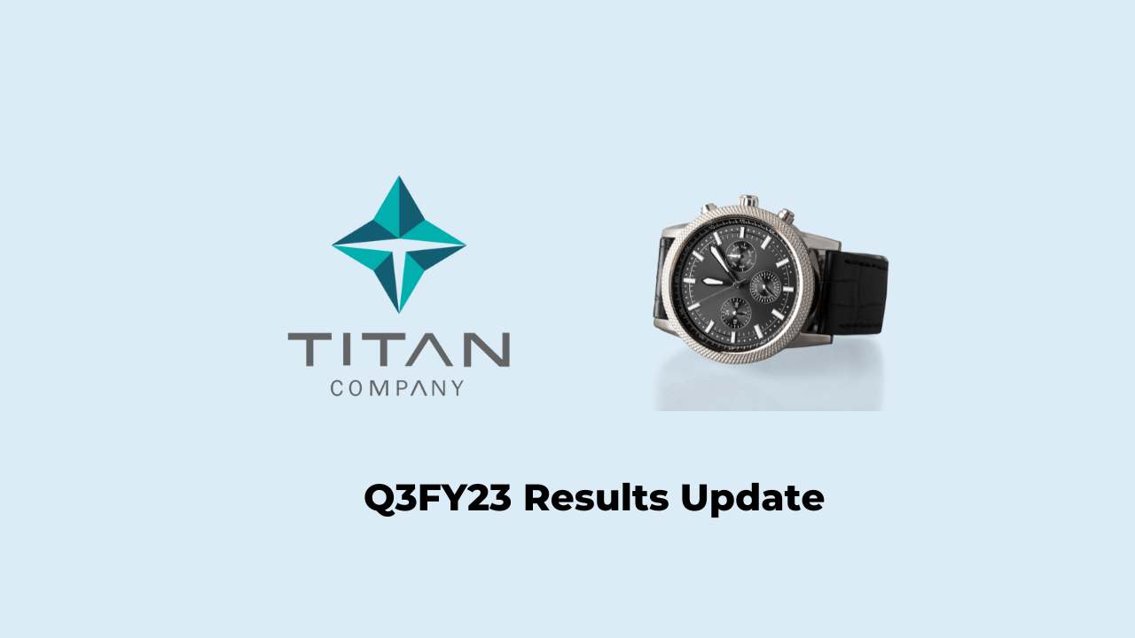 Titan Company Q3 Results FY2023