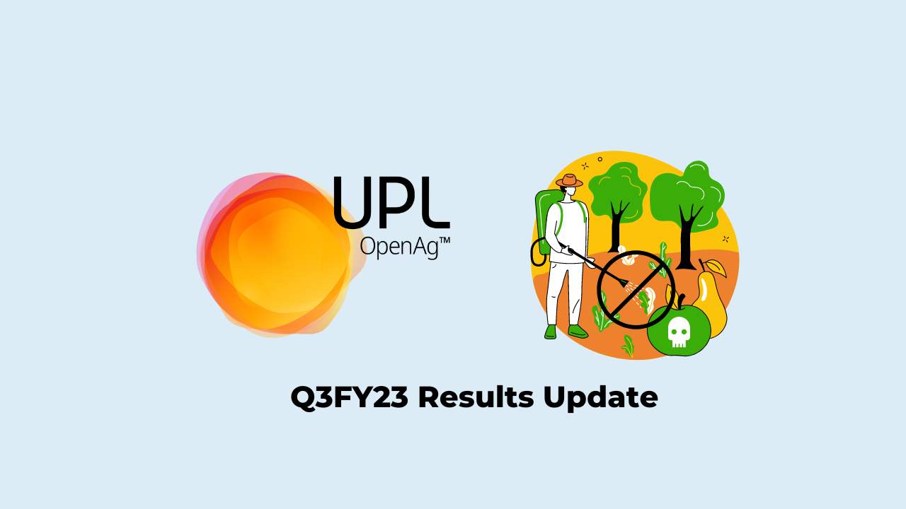 UPL Ltd Q3 Results FY2023, PAT at Rs. 1087 crores