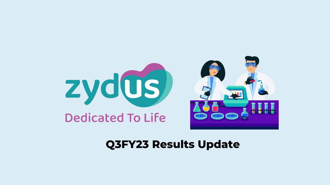 Zydus Lifesciences Q3 Results FY2023