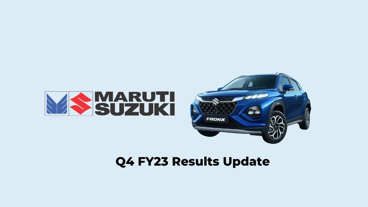 Maruti Suzuki Q4 Results FY2023