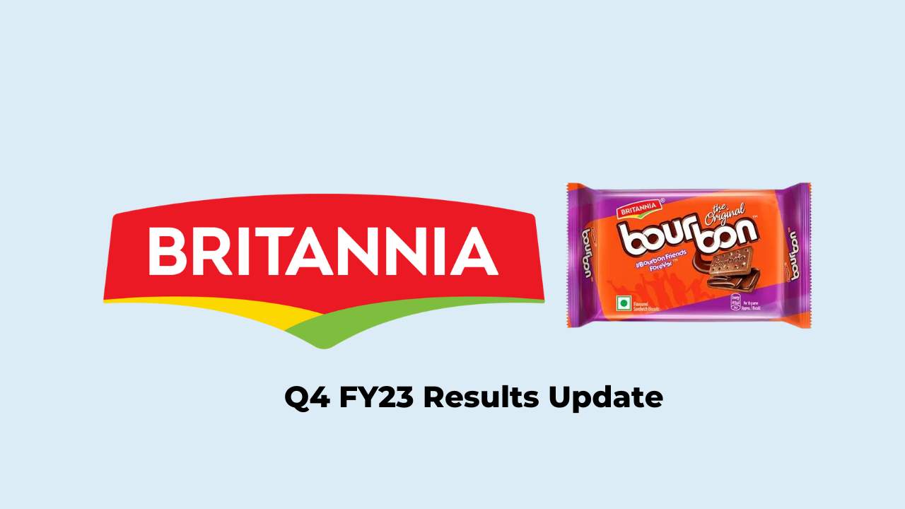 Britannia Industries Q4 Results FY2023, Profit at Rs. 557.60 crores