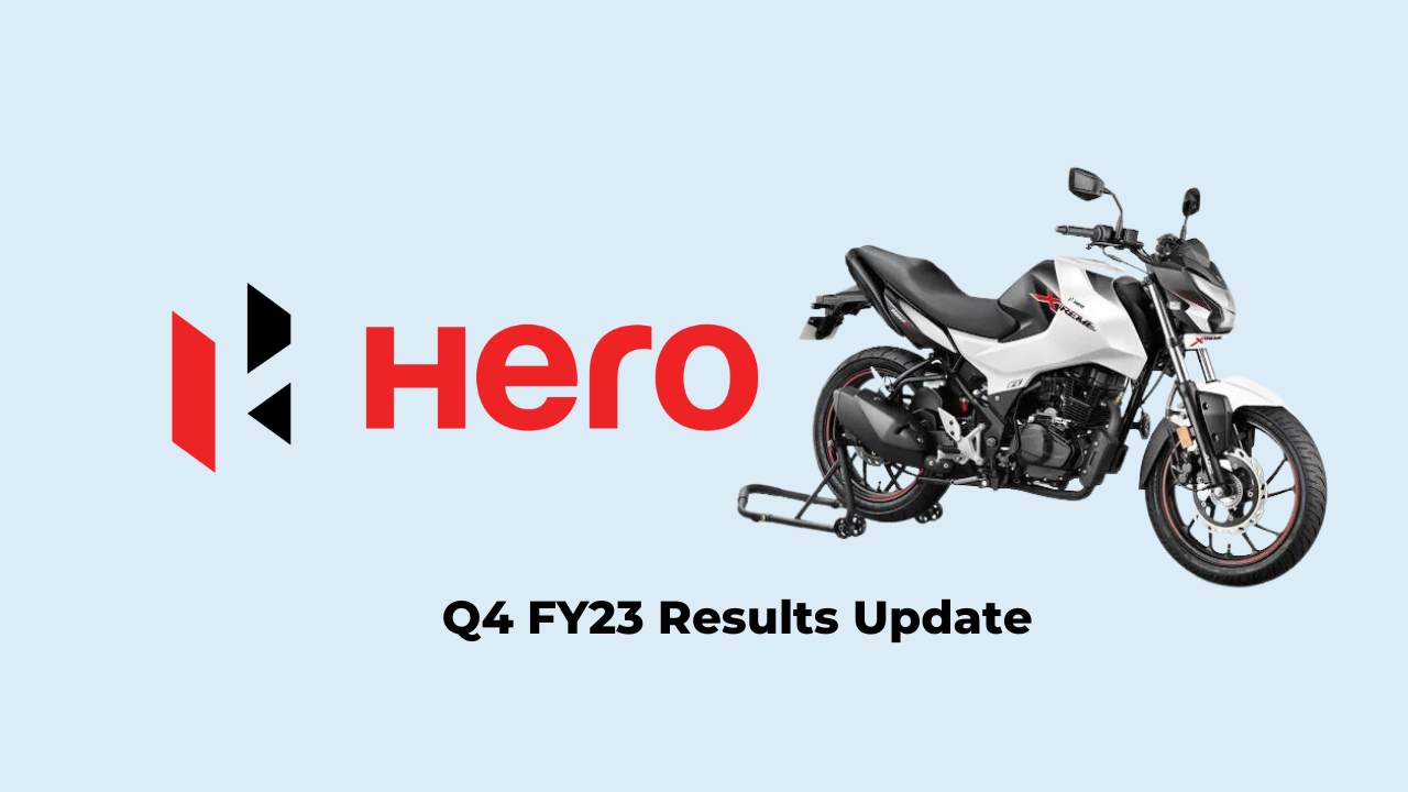 Hero MotoCorp Q4 Results FY2023, Profit at Rs. 859.93 crores