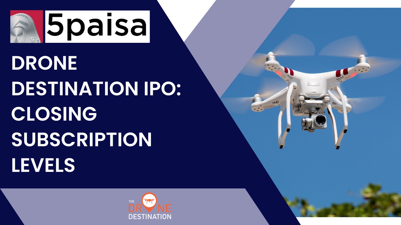 Drone Destination IPO: Final Subscription Status