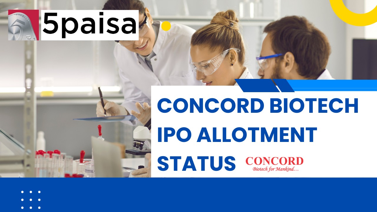 Concord Biotech IPO: How to check the Allotment Status