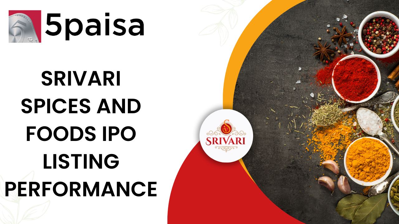 Srivari Spices and Foods IPO listing Performance