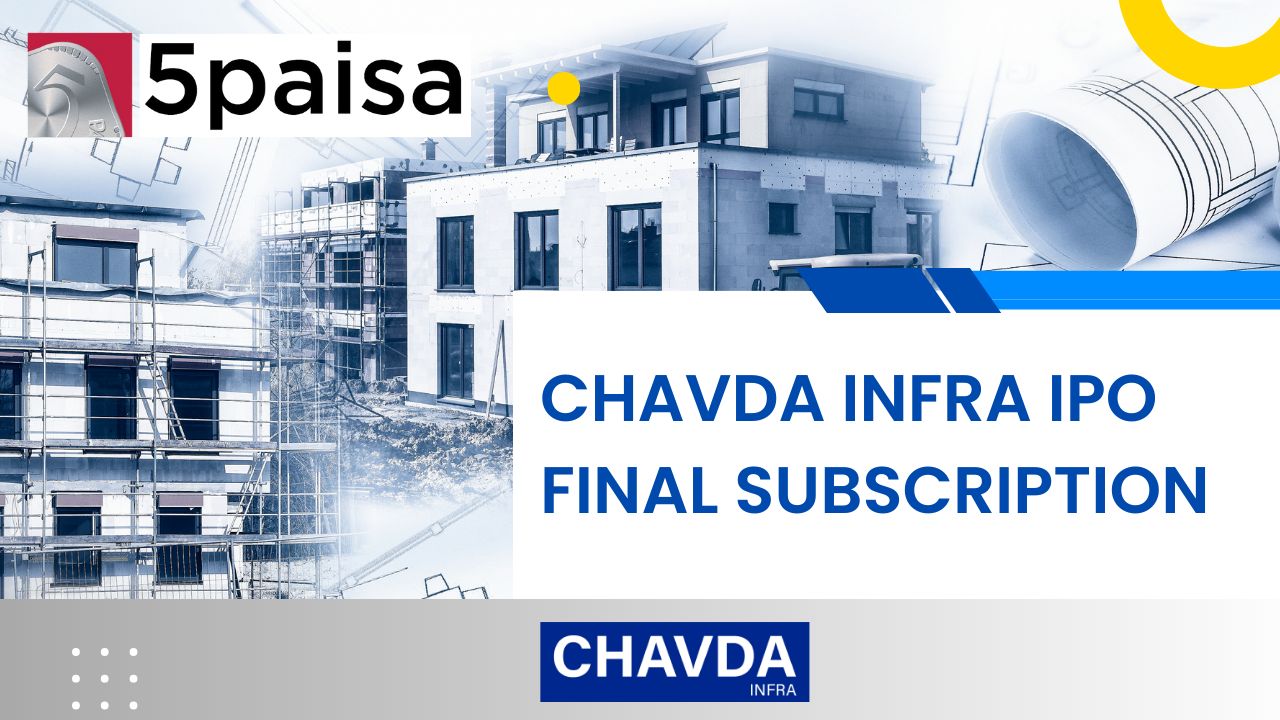Chavda Infra IPO Final Subscription Status