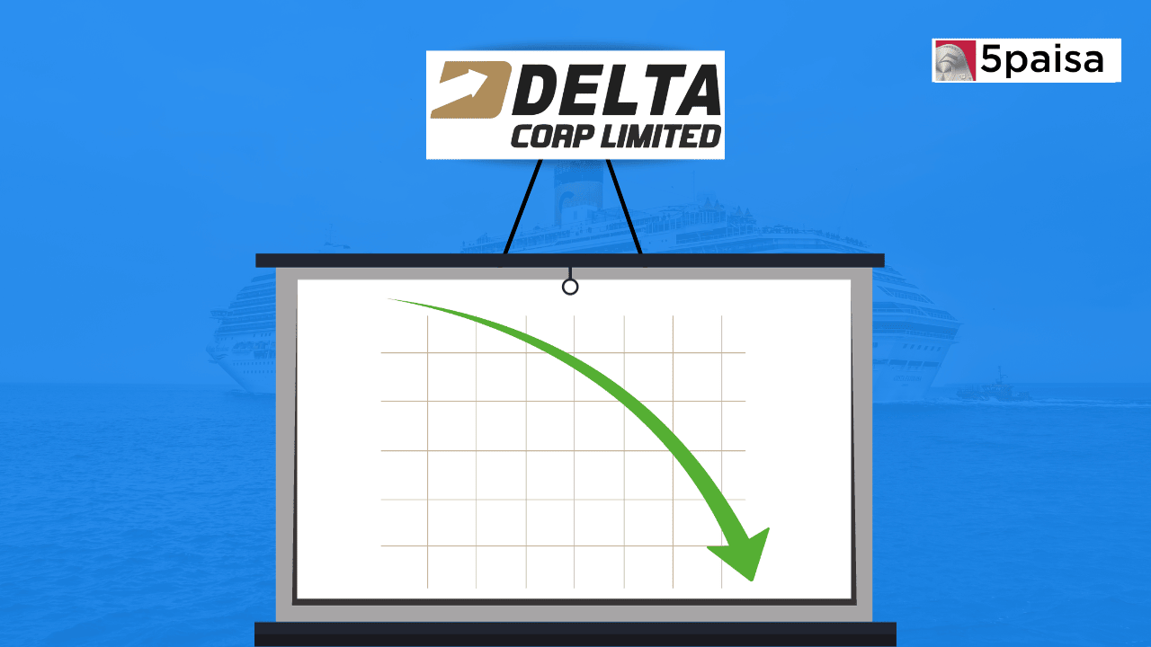 Delta Corp crashes 20%, After Receiving ₹16,822 Crore Tax Notice