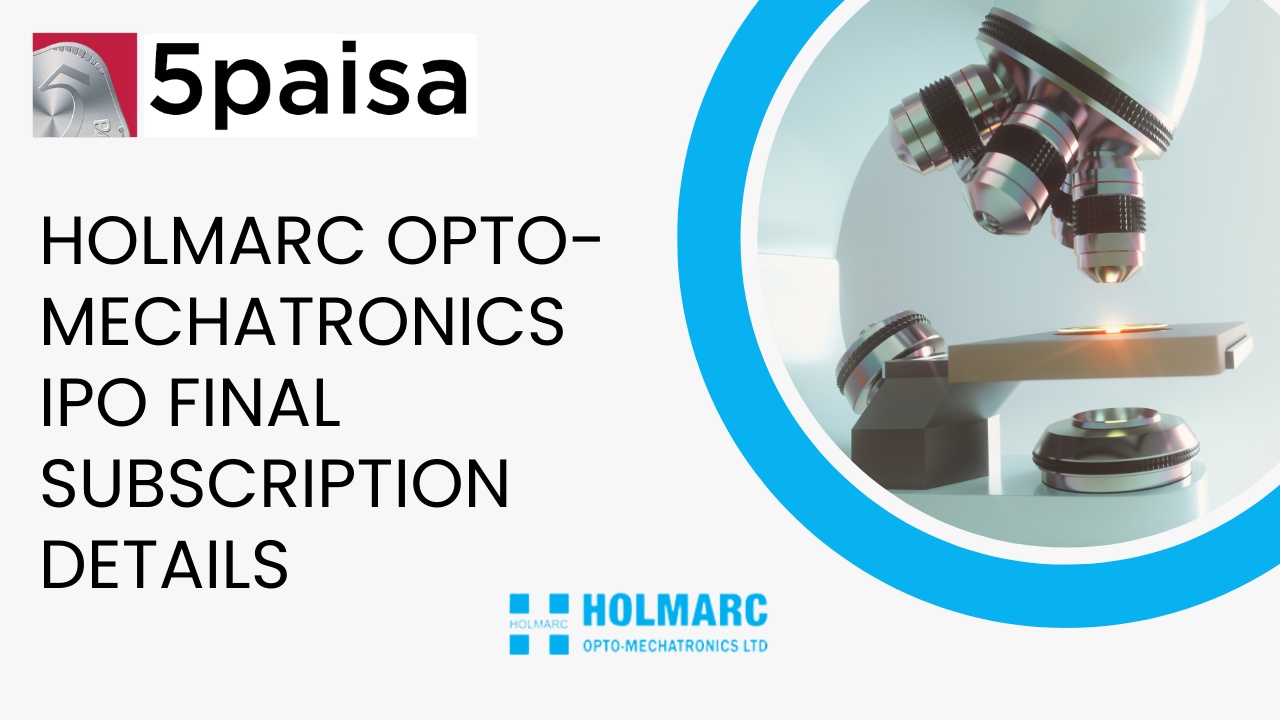 Holmarc Opto-Mechatronics IPO Final Subscription Details