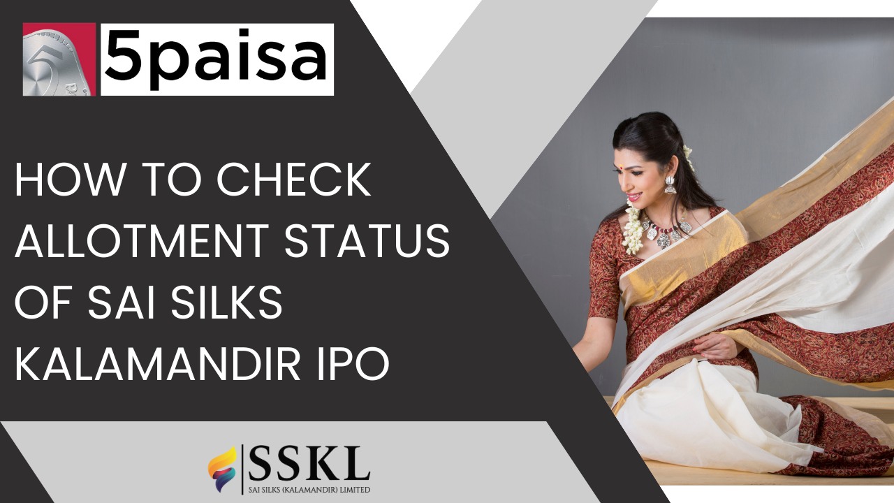 How to check the allotment status of Sai Silks Kalamandir IPO