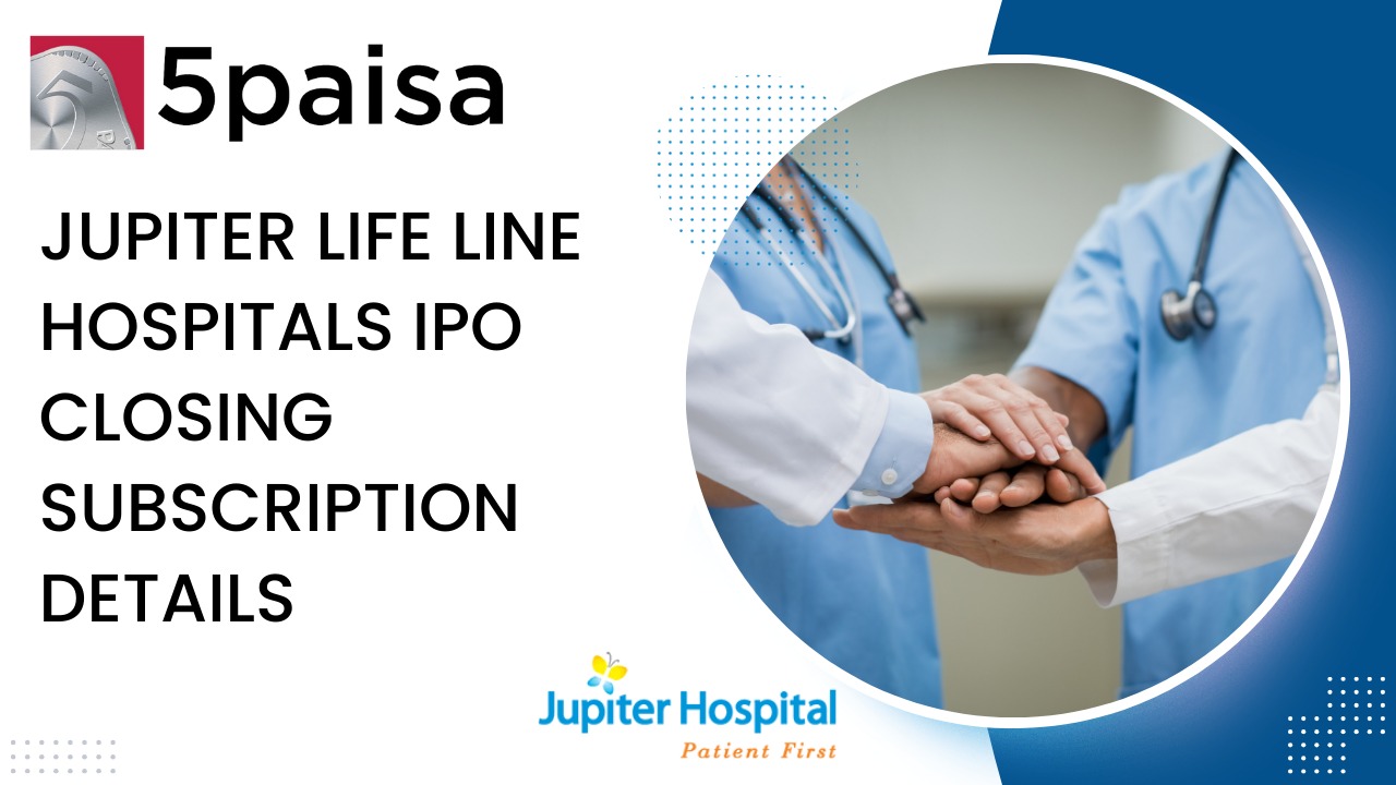 Jupiter Life Line Hospitals IPO subscribed 63.72 times at close