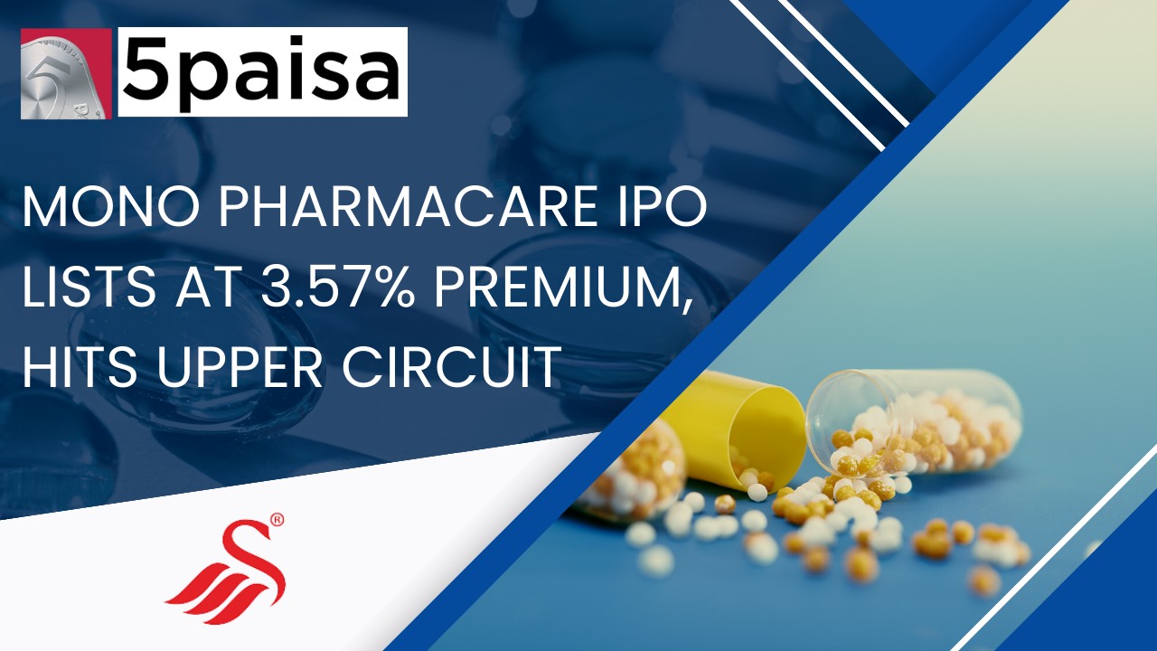 Mono Pharmacare IPO lists at 3.57% premium