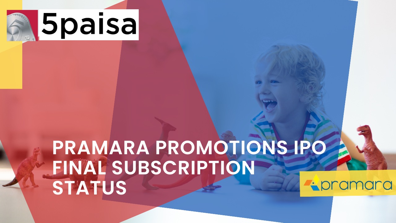 Pramara Promotions IPO Final Subscription Status
