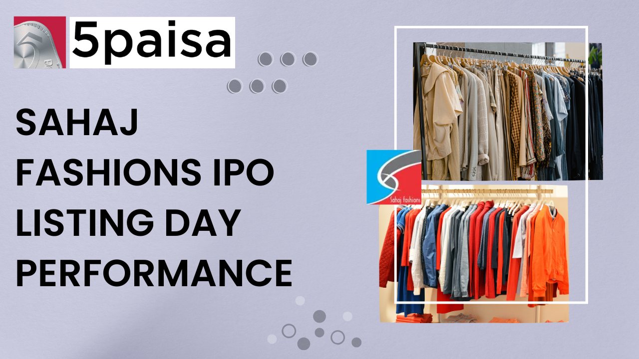 Sahaj Fashions IPO lists at 3.33% premium, closes flat