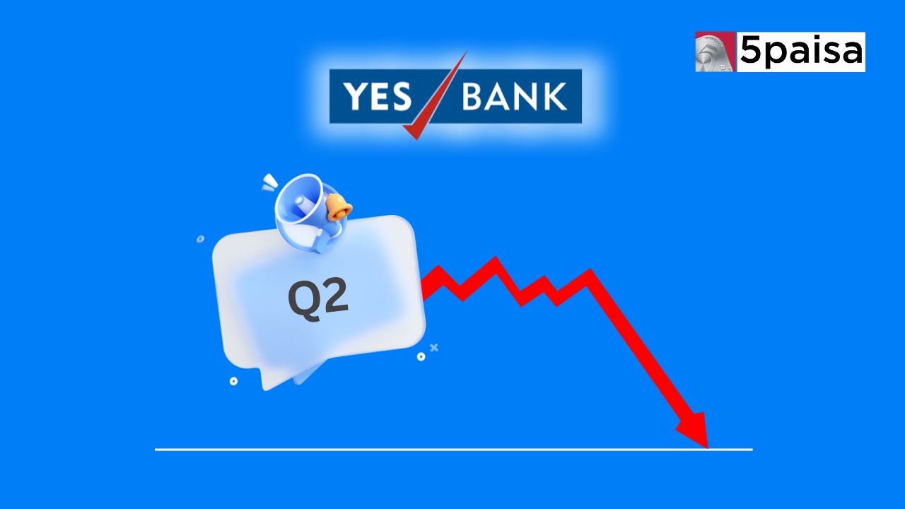 YES Bank Shares Falls Over 4% After Q2 Results
