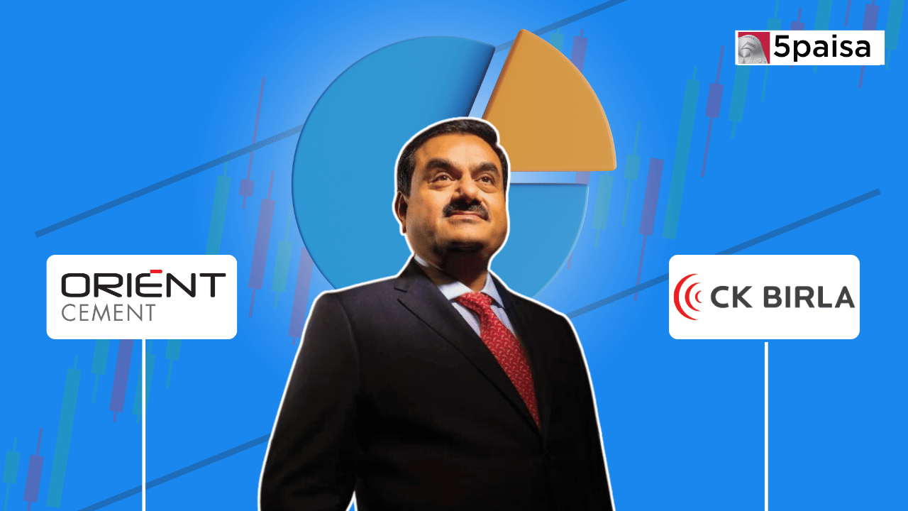 CK Birla in Talks with Gautam Adani for Orient Cement Stake Sale, Shares climb 8%