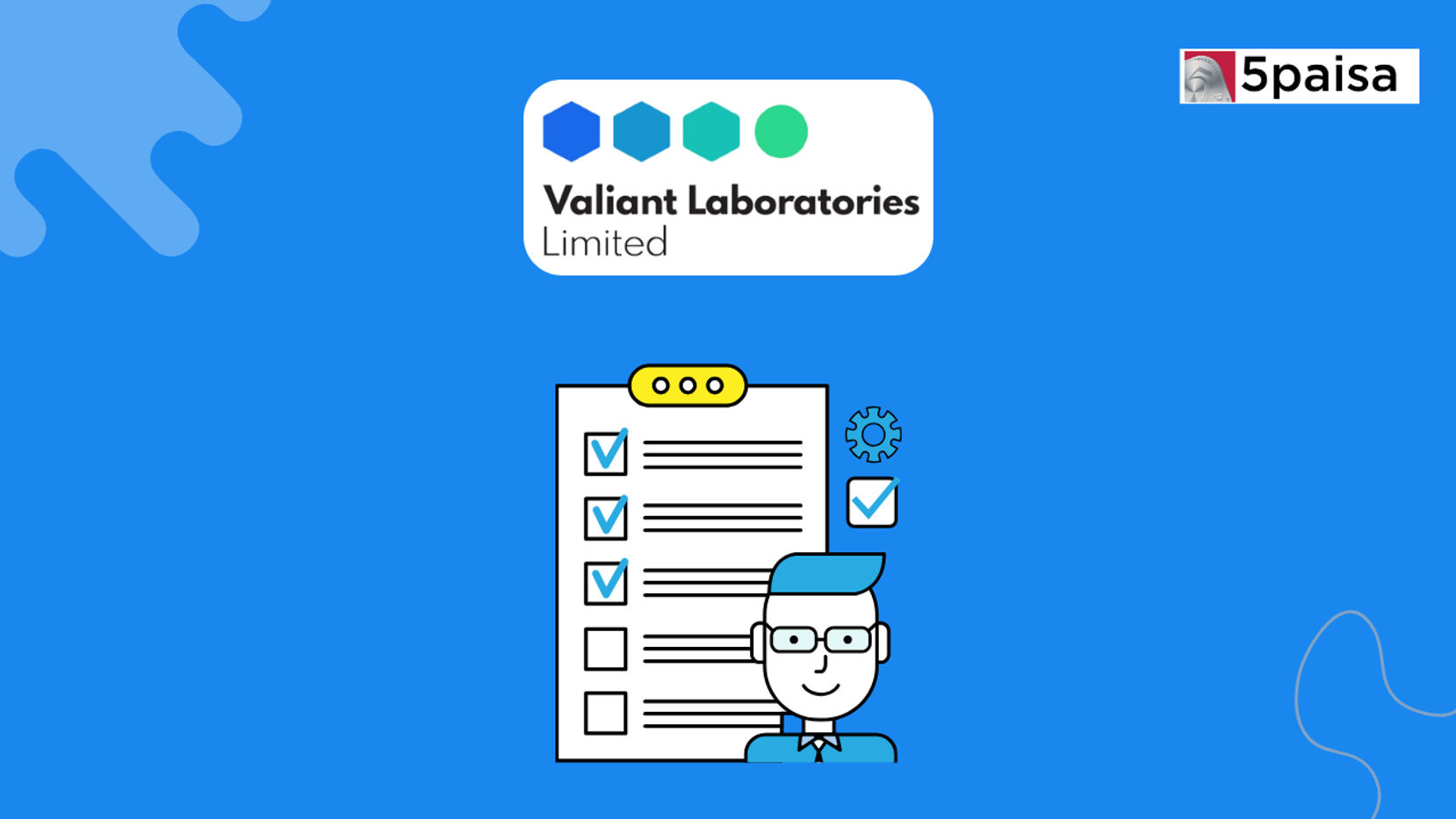 Valiant Laboratories IPO Listed at 15.82% premium