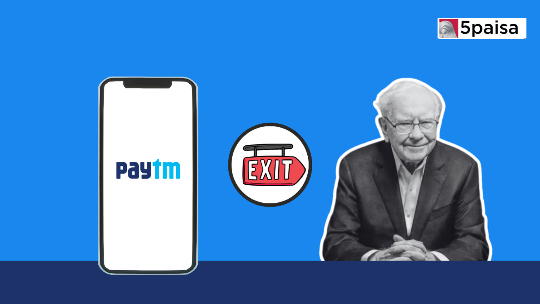 Warren Buffett Offloads Entire 2.46% Paytm Stake, Faces ₹507 Crore Loss Warren Buffett Offloads Entire 2.46% Paytm Stake, Faces ₹507 Crore Loss