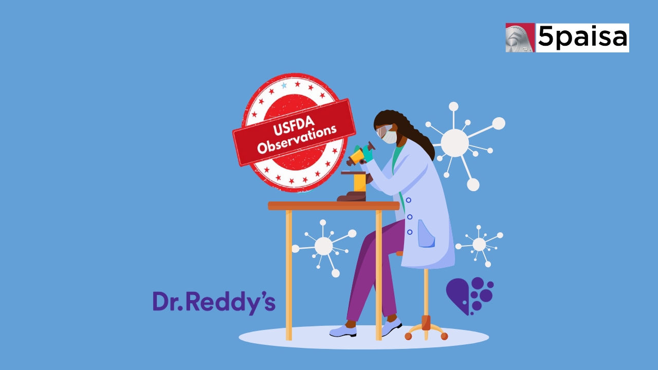 Dr. Reddy share Price Labs drops 7% as USFDA raises 3 observations