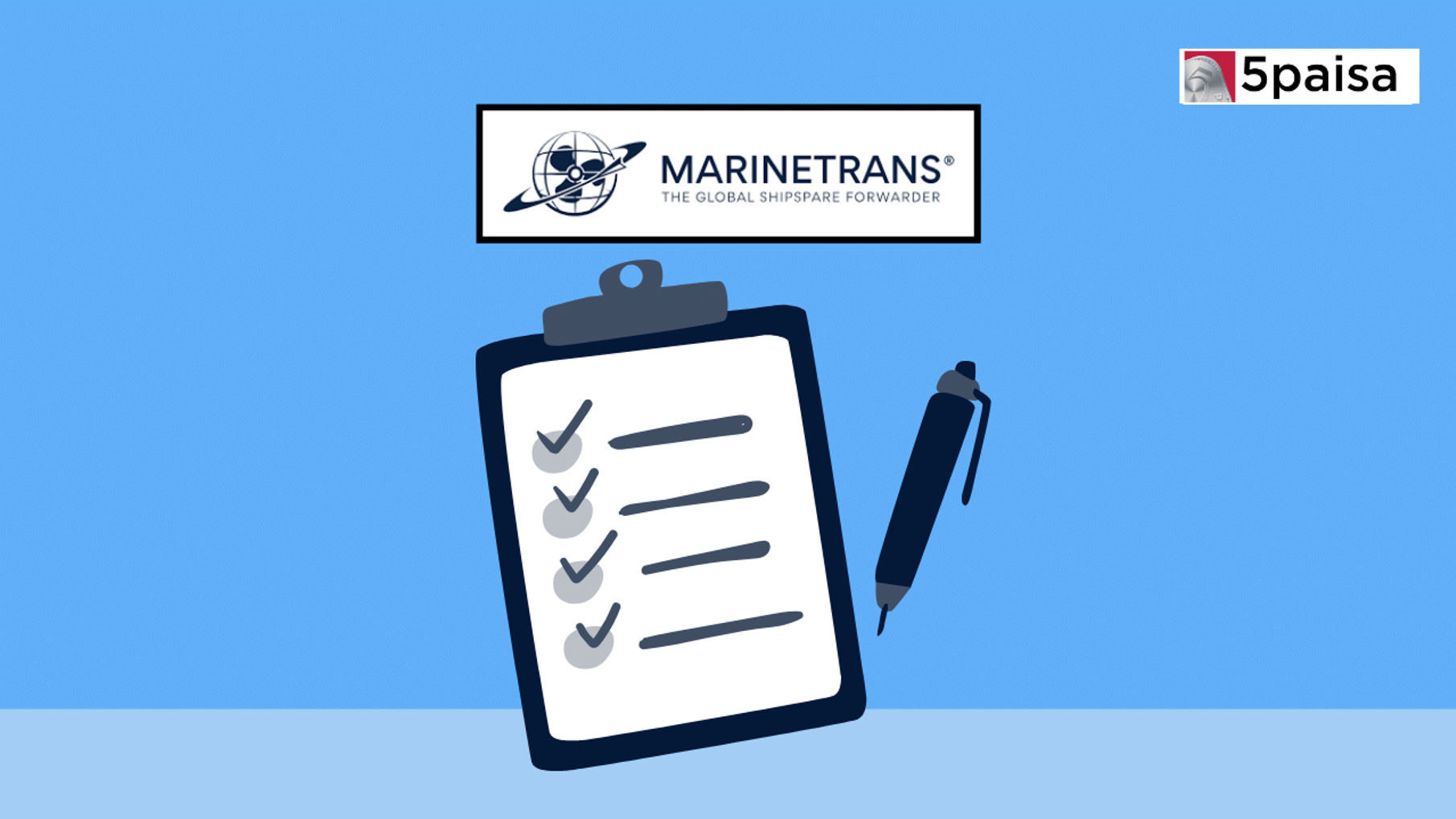 Marinetrans India IPO listing day performance